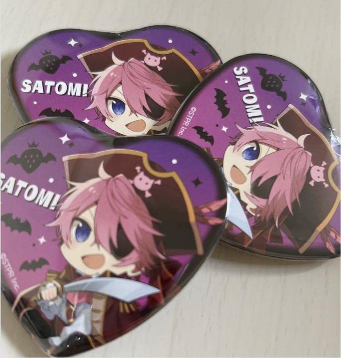 すとぷり さとみくん 缶バッジ 2022 ハロウィン すとぷり さとみくん 缶バッジ 2022 ハロウィン すとぷり さとみ